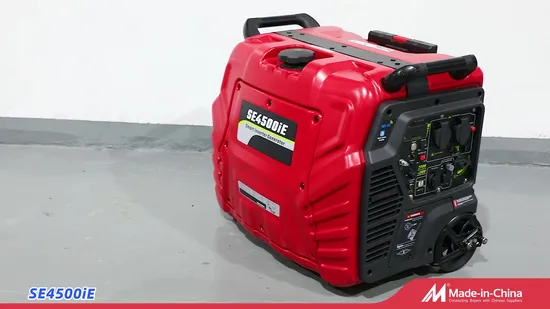 Portable One-Button Start Camping Use 3kw Digital Petrol Generator Gasoline Generator